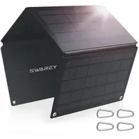 Солнечная панель Solar panel IP67 30W 2xUSB (PD) выхода (BS-030)
