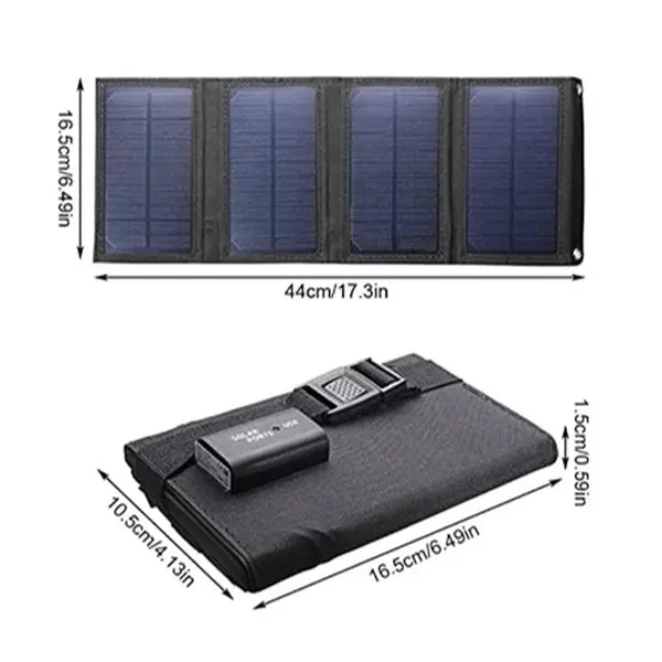 Сонячна панель Solar panel 15W 1xUSB C0549 Зарядний пристрій