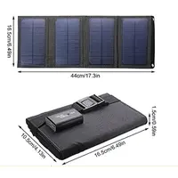 Складное солнечное зарядное устройство Solar panel 15W 1xUSB (X001JA)