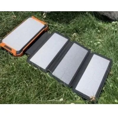 Powerbank со встроенной солнечной панелью 20000 мАч 6xUSB Факел