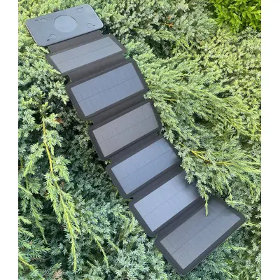 Внешний аккумулятор Xiamen 5V 1A Power Bank Solar с зарядом от солнечной энергии