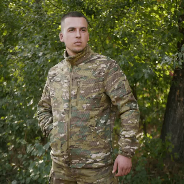 Флісова кофта Militex Windblock Tactical Multicam mod. 4 XL(54)