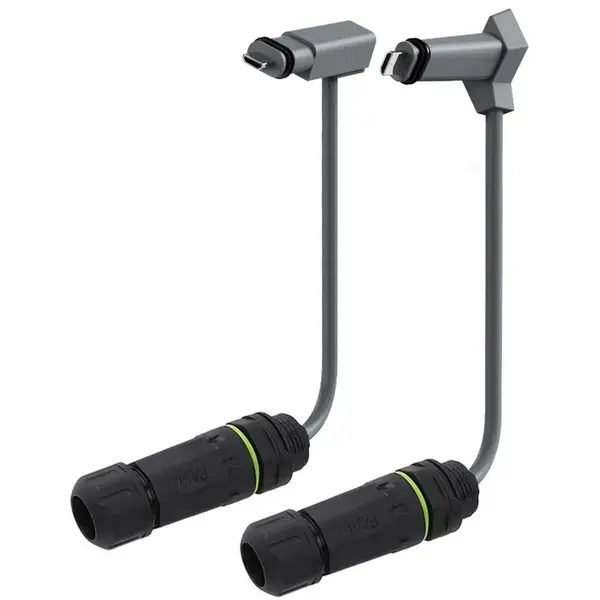 Кабель патчкорд 25м для Starlink з адаптерами Gen2/Gen3