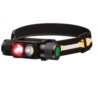 Налобний ліхтар Boruit H02B-Red (біле + червоне світло) без акумулятора