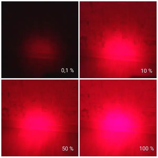 Тактичний налобний ліхтар Sofirn H25LR з червоним світлом 660лм