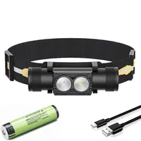 Налобний ліхтар Sofirn H25LR із синім світлом 800лм USB-C (акумулятор 18650 на 3000мАч)