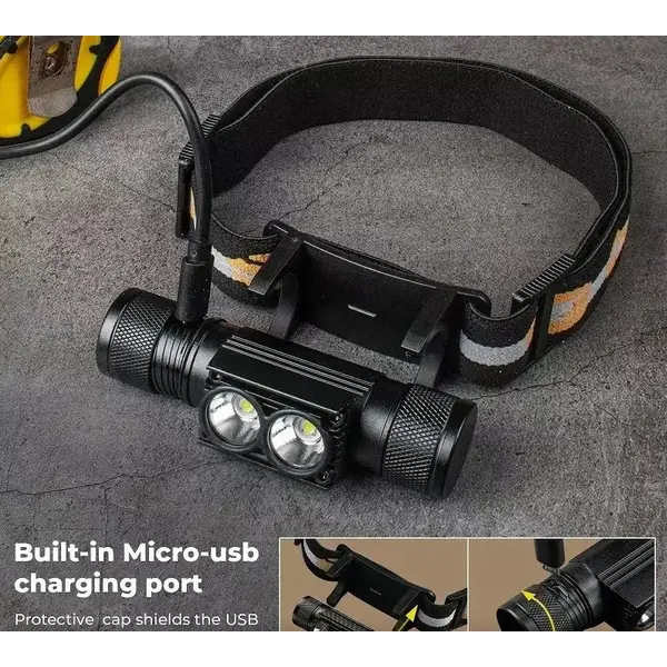 Налобний ліхтар Sofirn H25S 1200лм USB-C (без акумулятора)