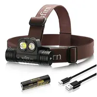 Налобний ліхтар Sofirn HS20 (XHP50.2 + LH351D) 2700лм + акумулятор