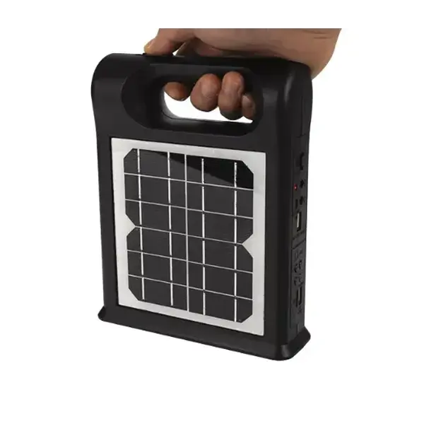 Сонячна зарядна станція + LED ліхтар Cclamp CL-12 30W з лампочками + Power Bank