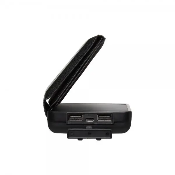 Універсальна мобільна батарея Power Bank Viakihg 10000 mAh Solar (реальна ємність 8000mAh) Чорний