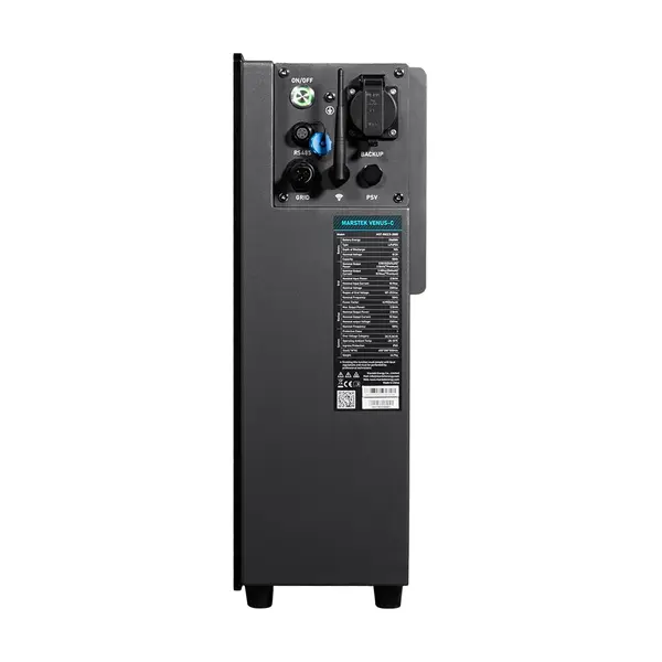 Система резервного живлення (інвертор і батарея) «все-в-одному» Marstek Venus C 2.5 кВт 2.56 кВт/год LifePO4 Чорний