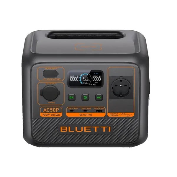 Зарядна станція Bluetti AC50P 700W (AC50P) Чорний