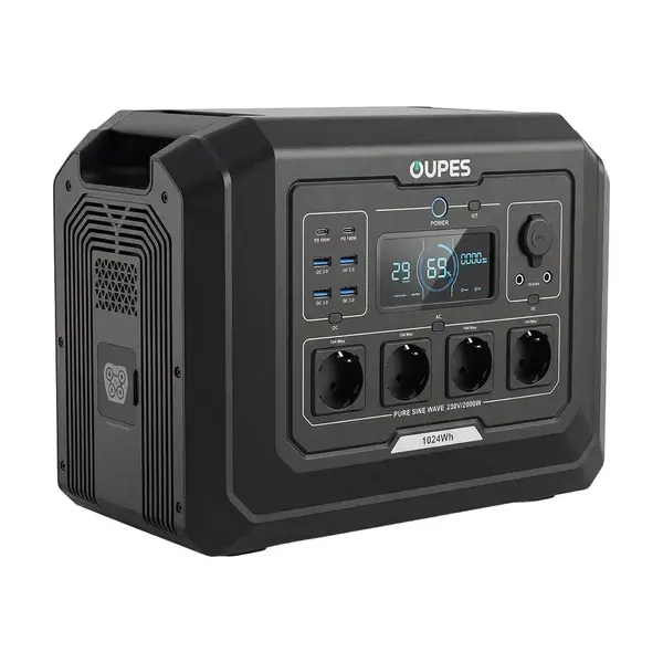 Зарядна станція Oupes S1 2000W LiFePO4 1024Wh