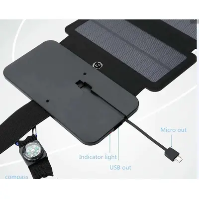 Портативний зарядний пристрій на сонячних батареях Kernuap SunPower 10 Вт