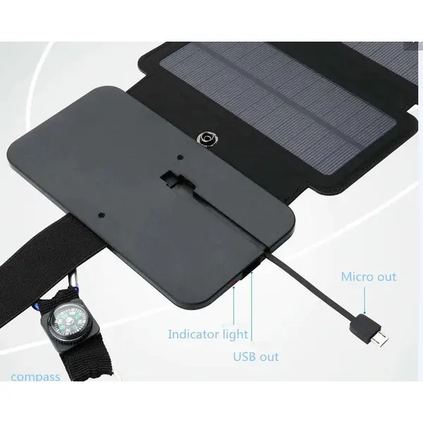 Портативний зарядний пристрій на сонячних батареях Kernuap SunPower 10 Вт