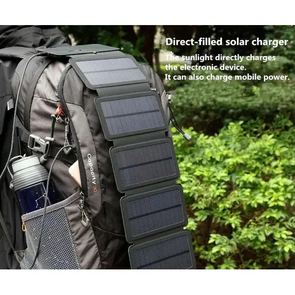 Портативний зарядний пристрій на сонячних батареях Kernuap SunPower 10 Вт