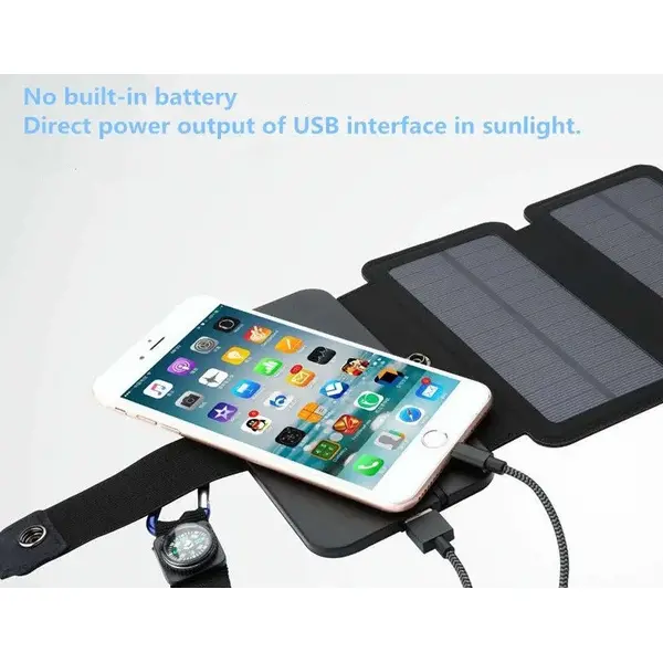 Портативний зарядний пристрій на сонячних батареях Kernuap SunPower 10 Вт