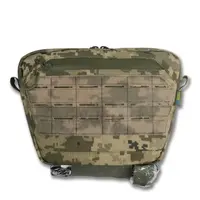 Сумка-напашник M Kiborg с баллистическим пакетом 1 класс защиты Militex GU Сordura Pixel