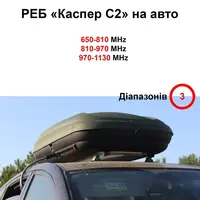 Купольный РЭБ «Каспер C2» на 3 диапазона (650–1130 МГц)