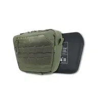 Сумка-напашник M Kiborg з балістичним пакетом 1 клас захисту Militex GU Сordura Khaki