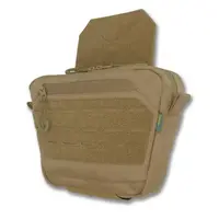 Сумка-напашник M Kiborg з балістичним пакетом 1 клас захисту Militex GU Сordura Coyote