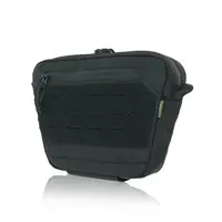 Сумка-напашник M Kiborg з балістичним пакетом 1 клас захисту Militex GU Сordura Black