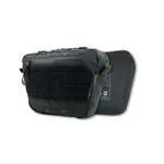 Сумка-напашник M Kiborg с баллистическим пакетом 1 класс защиты Militex GU Сordura Black Multicam