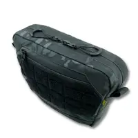 Сумка-напашник M Kiborg с баллистическим пакетом 1 класс защиты Militex GU Сordura Black Multicam