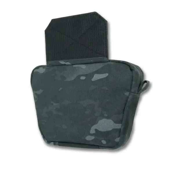 Сумка-напашник M Kiborg з балістичним пакетом 1 клас захисту Militex GU Сordura Black Multicam