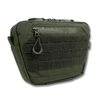 Сумка-напашник M Kiborg с баллистическим пакетом 2 класс защиты PE Militex GU Сordura Khaki