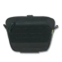 Сумка-напашник M Kiborg с баллистическим пакетом 2 класс защиты PE Militex GU Сordura Black