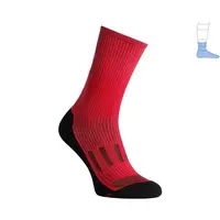 Носки компрессионные демисезон MidDry+ черно-красные