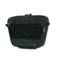 Сумка-напашник M Kiborg з балістичним пакетом 2 клас захисту PE Militex GU Сordura Black Multicam