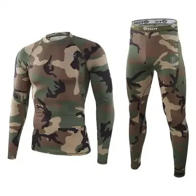 Комплект термобелья ESDY Tactical Thermal Мультикам