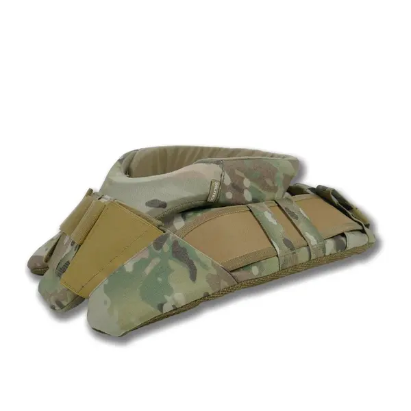 Захист шиї mod. 1 з балістичним пакетом 2 клас захисту Militex cordura USA Multicam