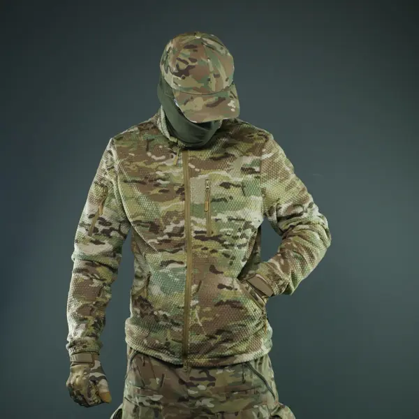 Militex Windblock Tactical Multicam fleece jacket mod. 5 Militex Windblock Tactical Multicam fleece jacket mod. 5