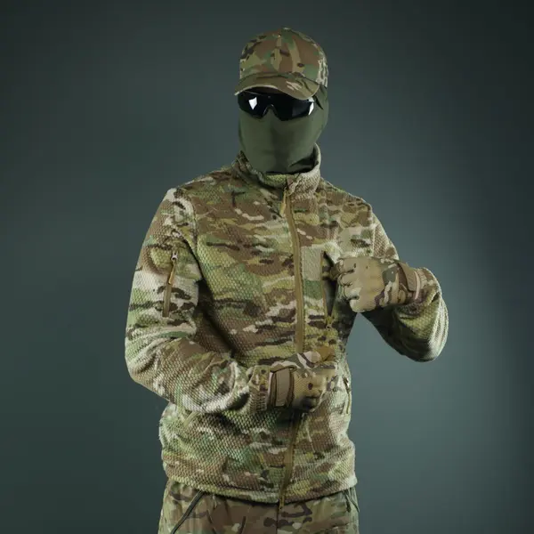 Militex Windblock Tactical Multicam fleece jacket mod. 5 Militex Windblock Tactical Multicam fleece jacket mod. 5