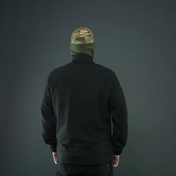 Флісова кофта Militex Windblock Tactical Black mod. 5