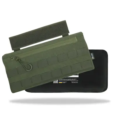 Захист живота (кишківник) Kiborg з балістичним пакетом 2 клас захисту Militex Khaki