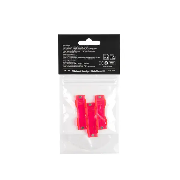 Плаcтини для ліхтаря Wuben E8, рожевий