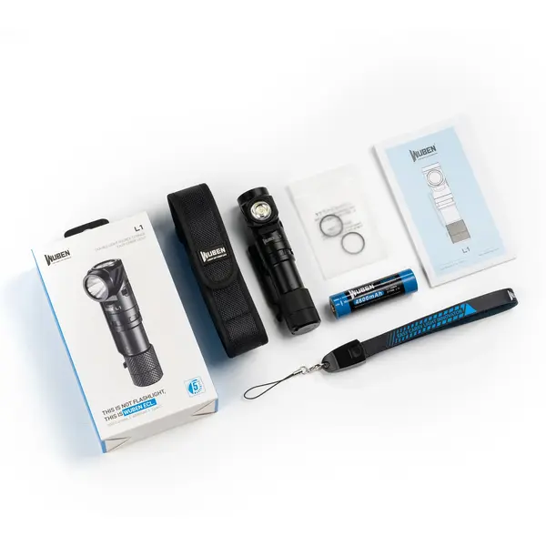 Фонарь Wuben L1 (OSRAM P9), черный