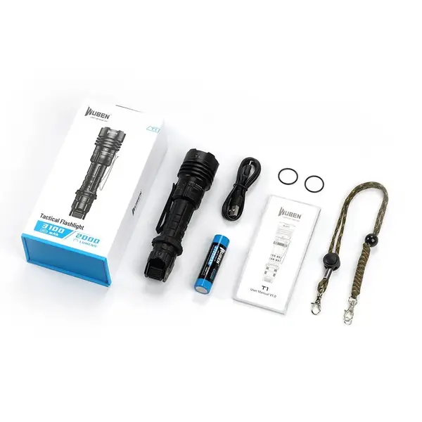 Ліхтар Wuben T1, чорний