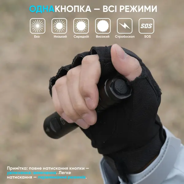 Ліхтар Wuben C3, зелений