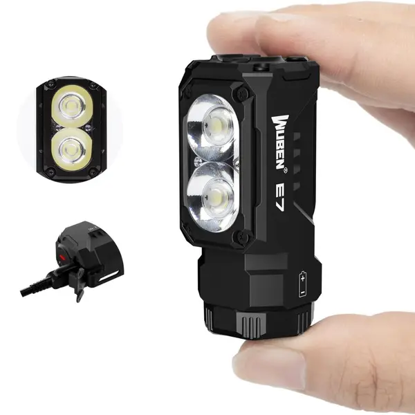 Ліхтар Wuben E7 6500К, зелений