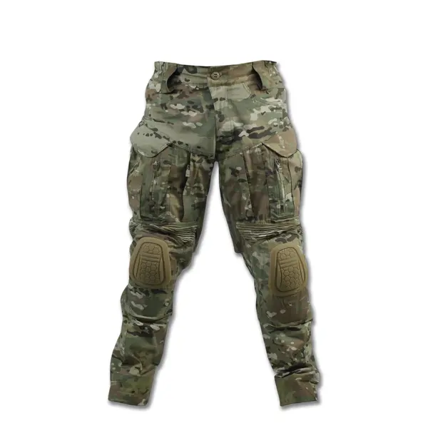 Тактичні бойові штани з наколінниками G4 Мультикам