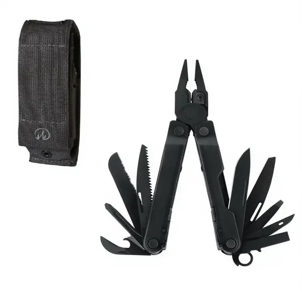 Мультитул Leatherman Rebar Black з чохлом