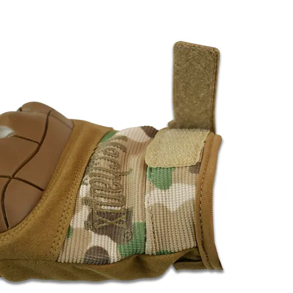 Рукавиці тактичні безпалі Mechanix Multicam