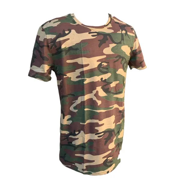 Футболка тактическая кулир зелёно-коричневый L