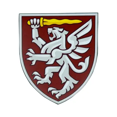 Магніт-Шеврон 80 ОДШБР 14*16,5 см сувенір подарунок