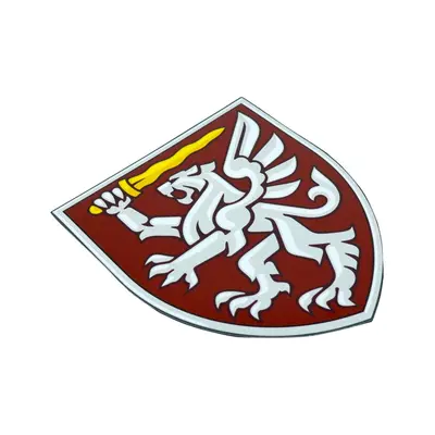 Магніт-Шеврон 80 ОДШБР 14*16,5 см сувенір подарунок